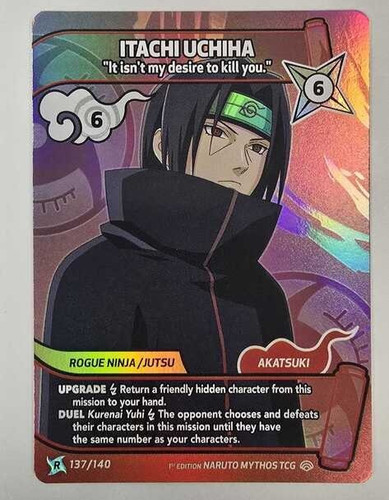Bandai naruto tcg - naruto, mythos